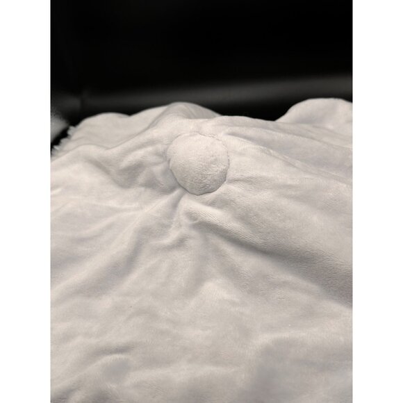 Okie Dokie Panda Plush Baby Security Blanket Lovey Black White Swirl 13” Plush - Picture 6 of 10